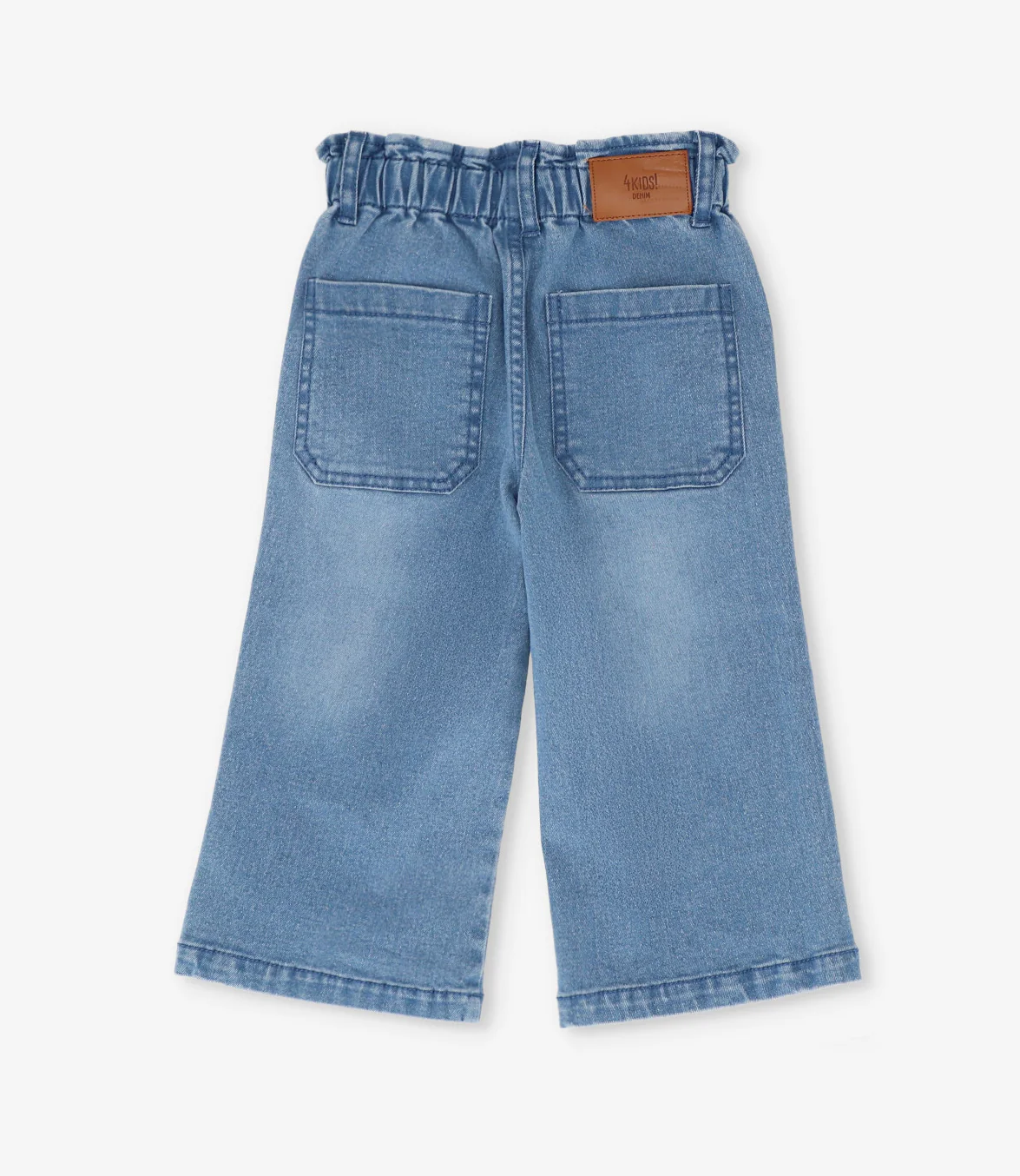 Jeans bebé niña con flores - Image 3