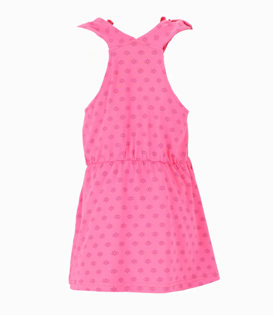 Vestido Niña Flores Bordadas - Image 3
